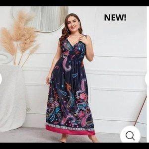 *CURVY* Baby Doll Maxi Dress